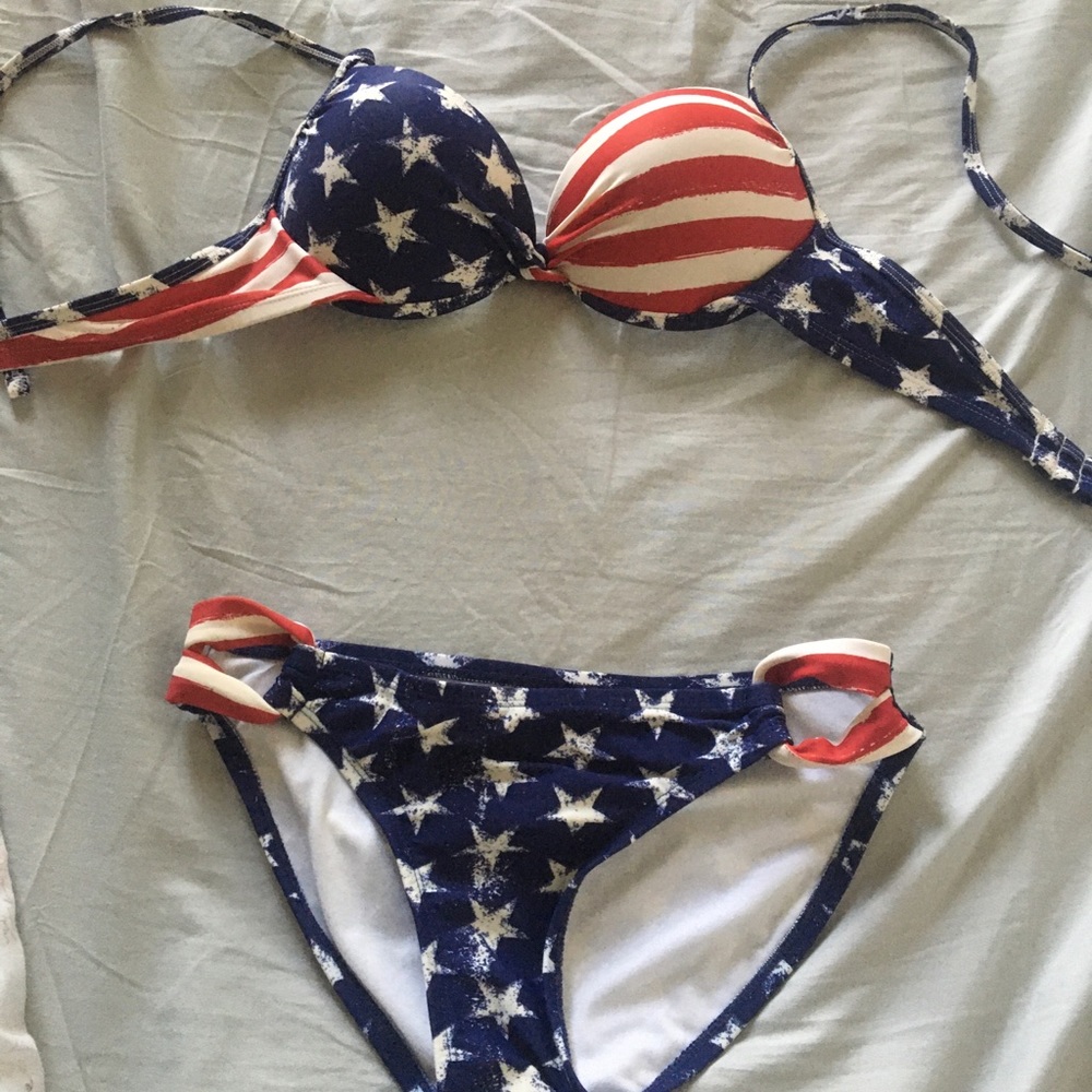 Patriotic American Flag Bikini